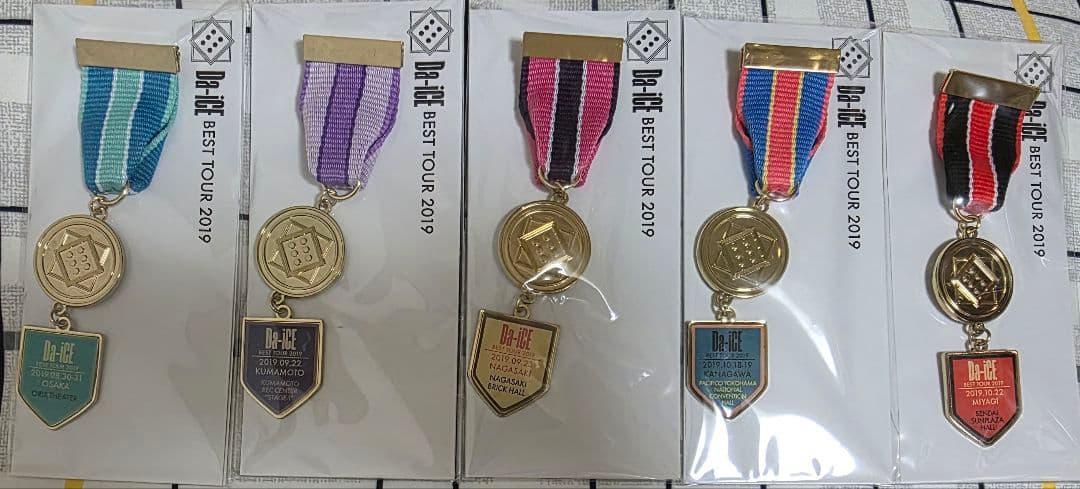 Da-iCE　EC限定　会場限定　Medal　コンプリート　セット