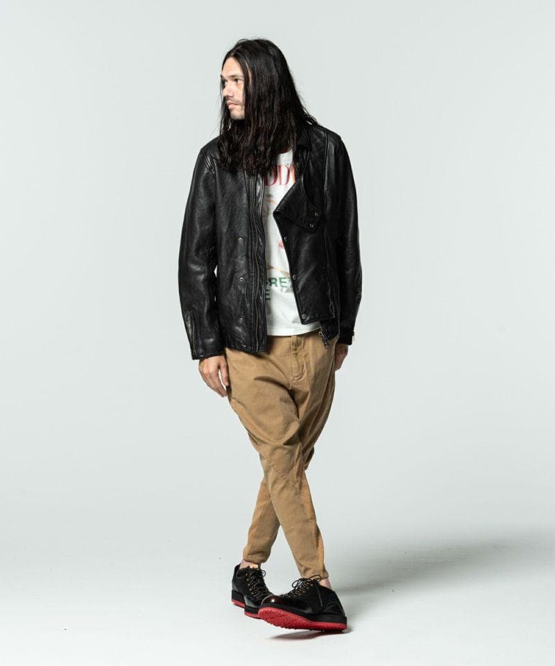 glamb Fencing leather riders 定価6万4900円