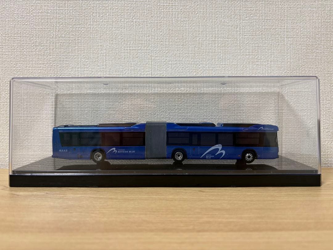 横浜市営バス　ベイサイドブルー　模型