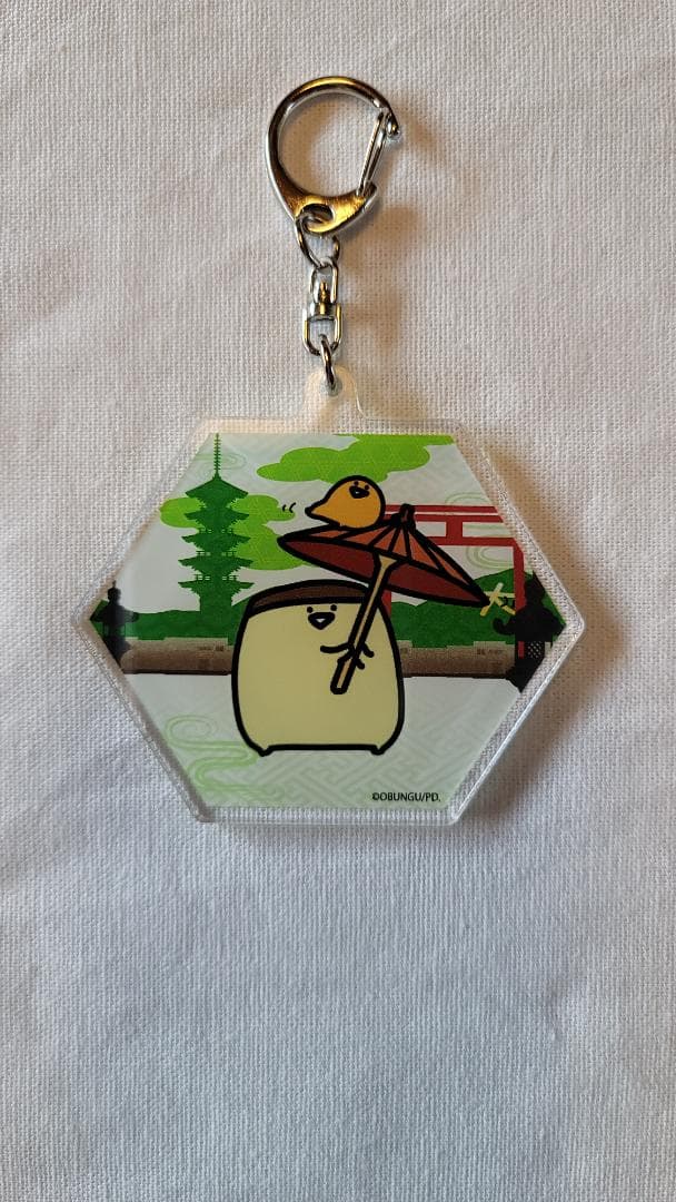 お文具といっしょ 京都バージョンなのです アクリルキーホルダー ６個まとめ売り