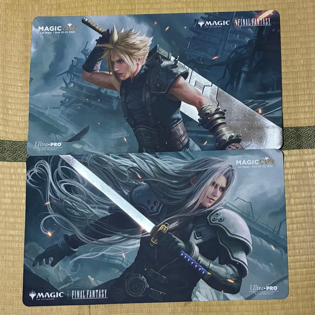 エスピー様用　セフィロス　箔押しプレイマット