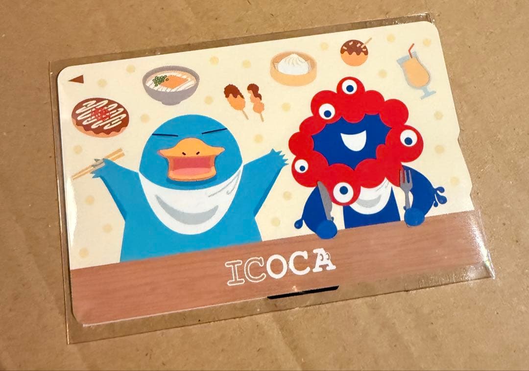 大阪関西万博限定　ICOCAカード　ミャクミャク
