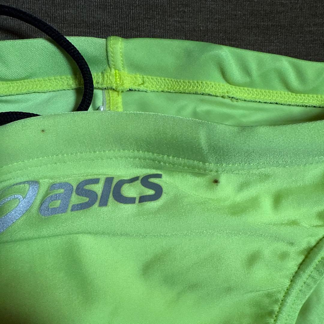 asics 競泳水着 イエロー　M
