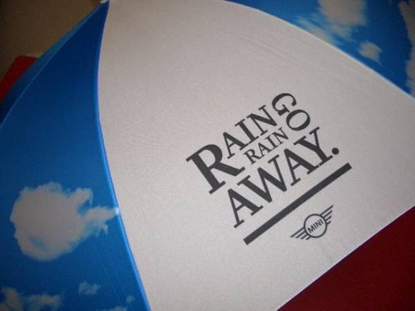 ＭＩＮＩ　オリジナル　アンブレラ　非売品