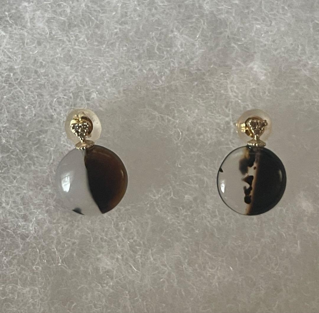 最終値下げ　美品　maison rubus ピアスstratum pierce