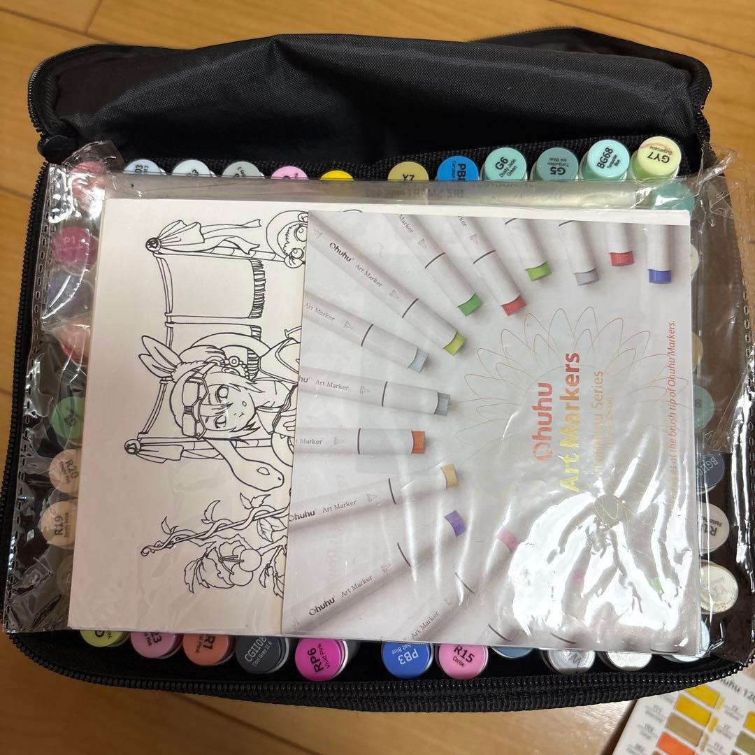 カ*氏様 Ohuhu 500色マーカーセット