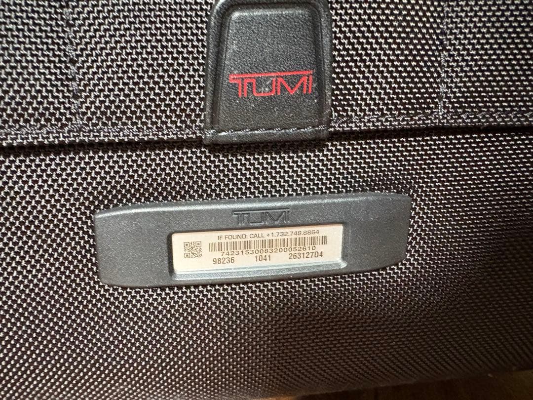 TUMI トゥミ ALPHA2 キャリーケース ブラック 4輪