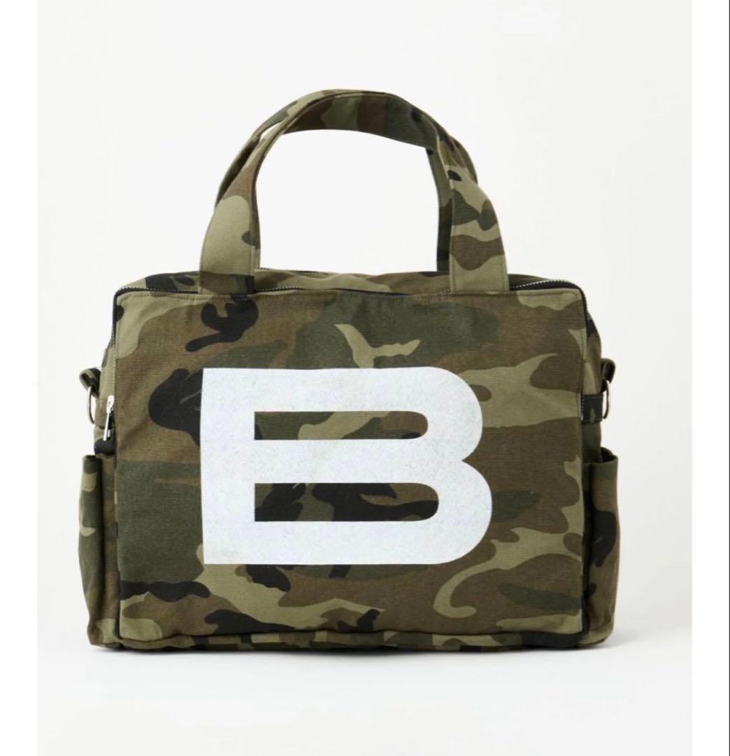 カモ柄　BEEDEN BIG B LOGO BAG 即完売