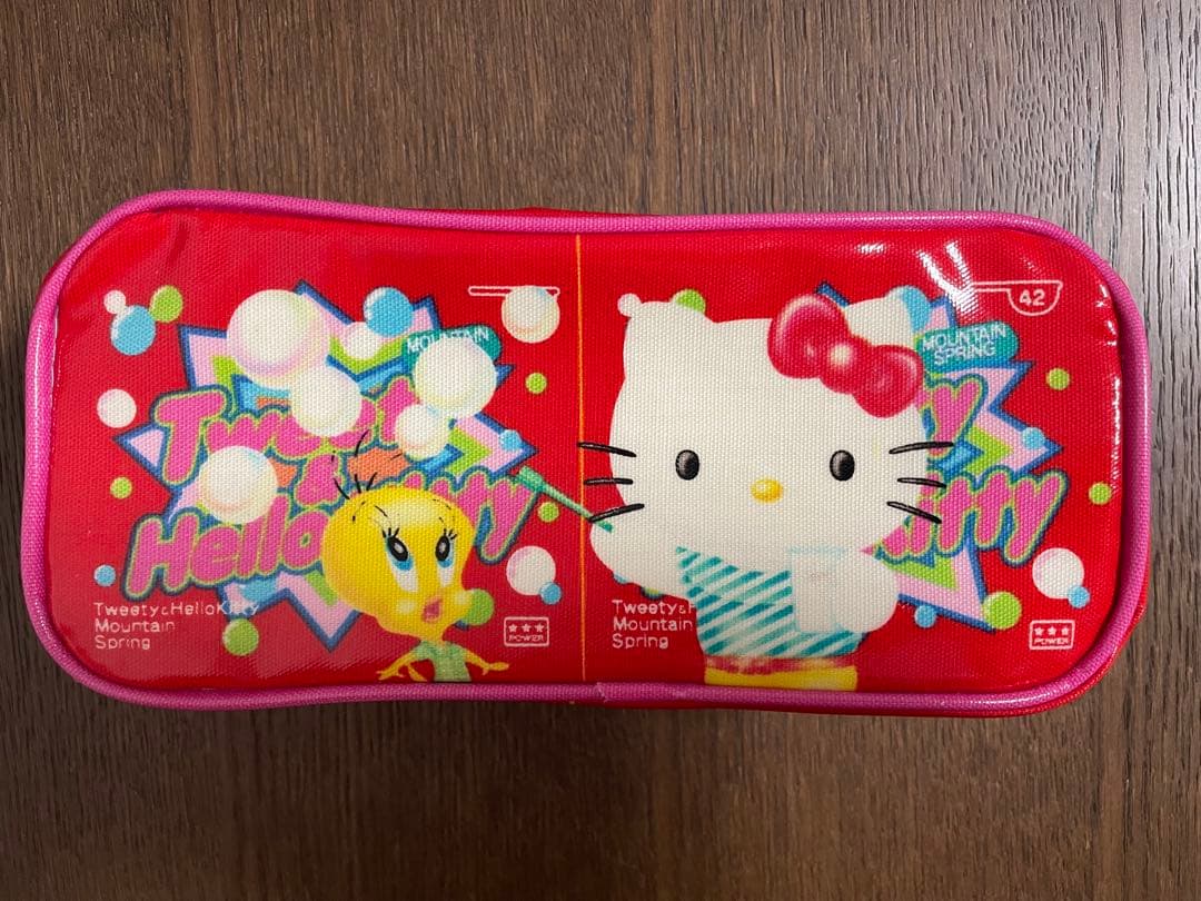 レア♡サンリオ♡キティ&トゥイーティー 洗剤 ペンケース 2002年