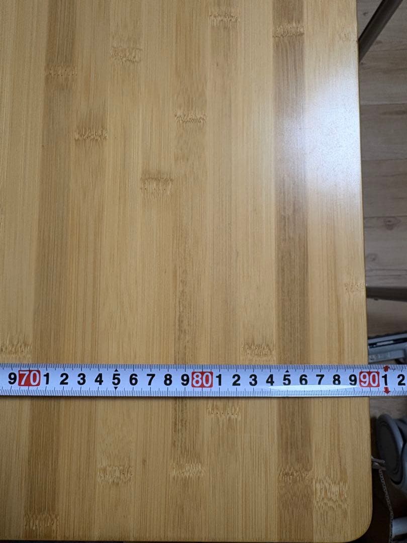 廃盤品レア✨  peak 折りたたみテーブル 竹製 収納バッグ付き