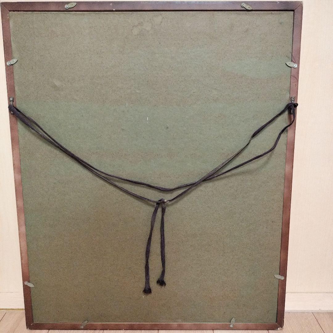 油絵　花　S.Kurita