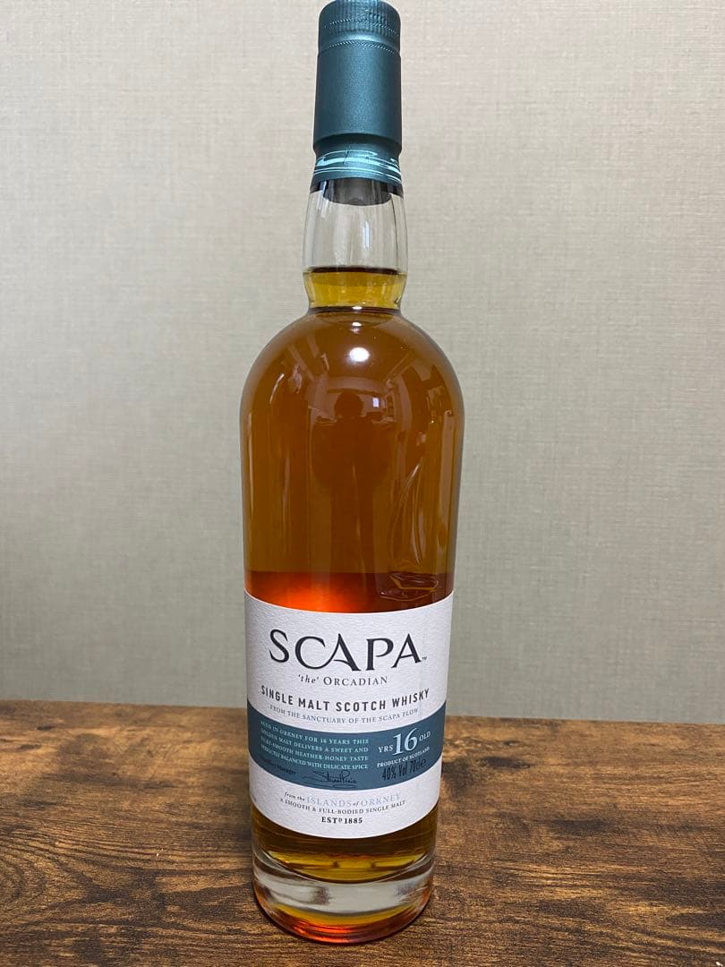 スキャパ　SCAPA 16年　シングルモルトウイスキー