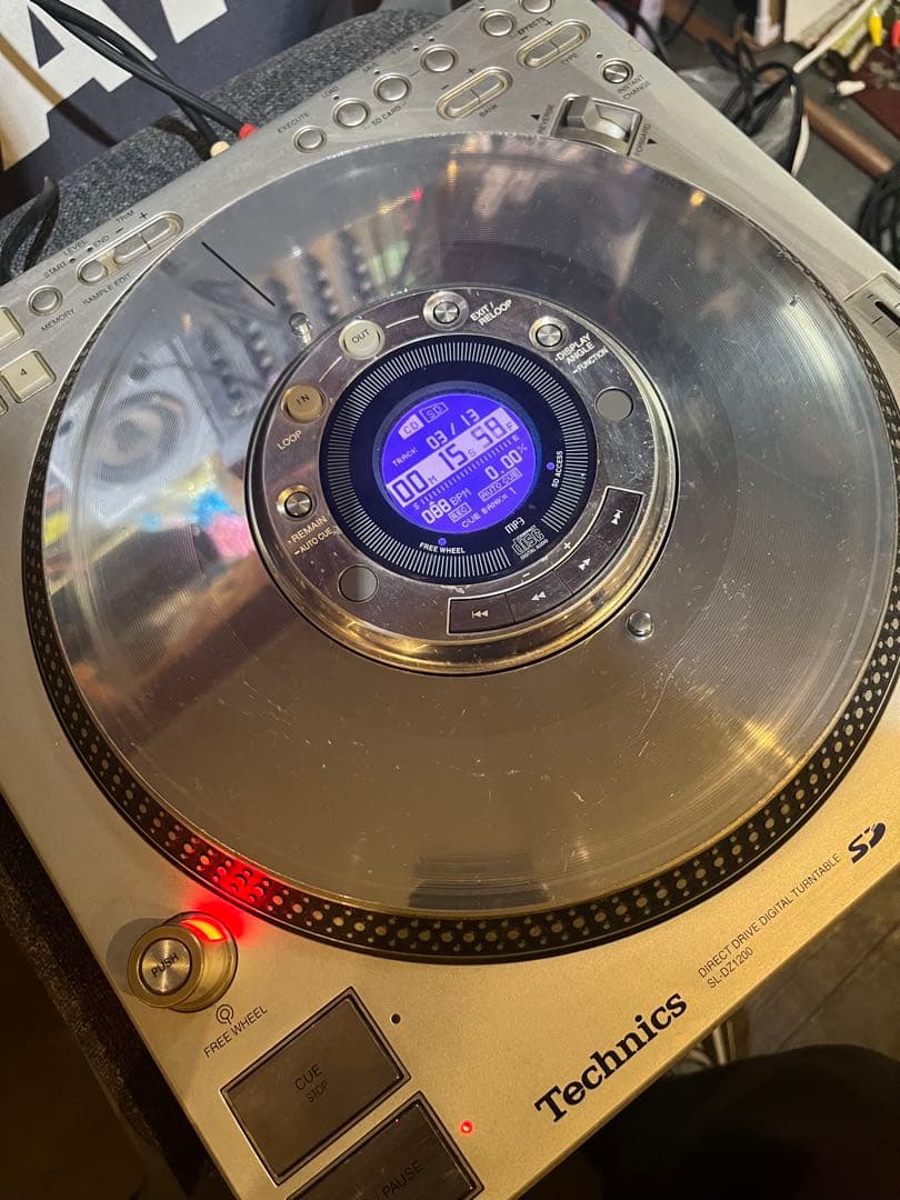 Technics SL-DZ1200 CDJ シルバー