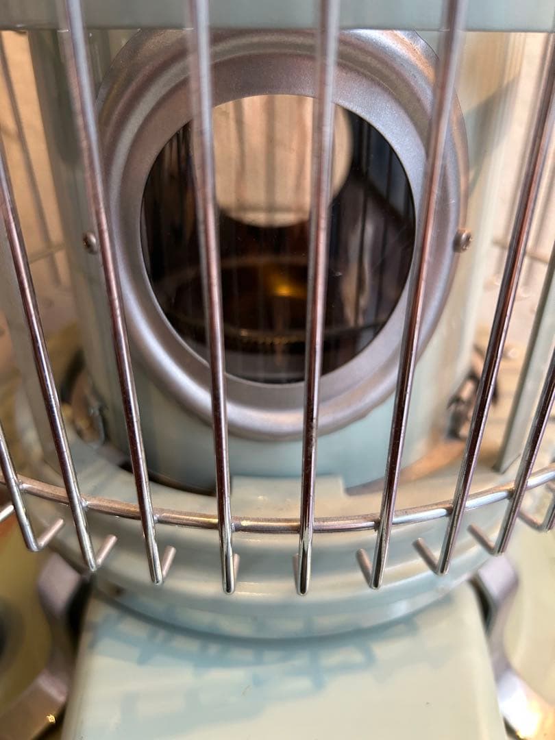 美品★Aladdinアラジン ブルーフレームヒーター グリーン