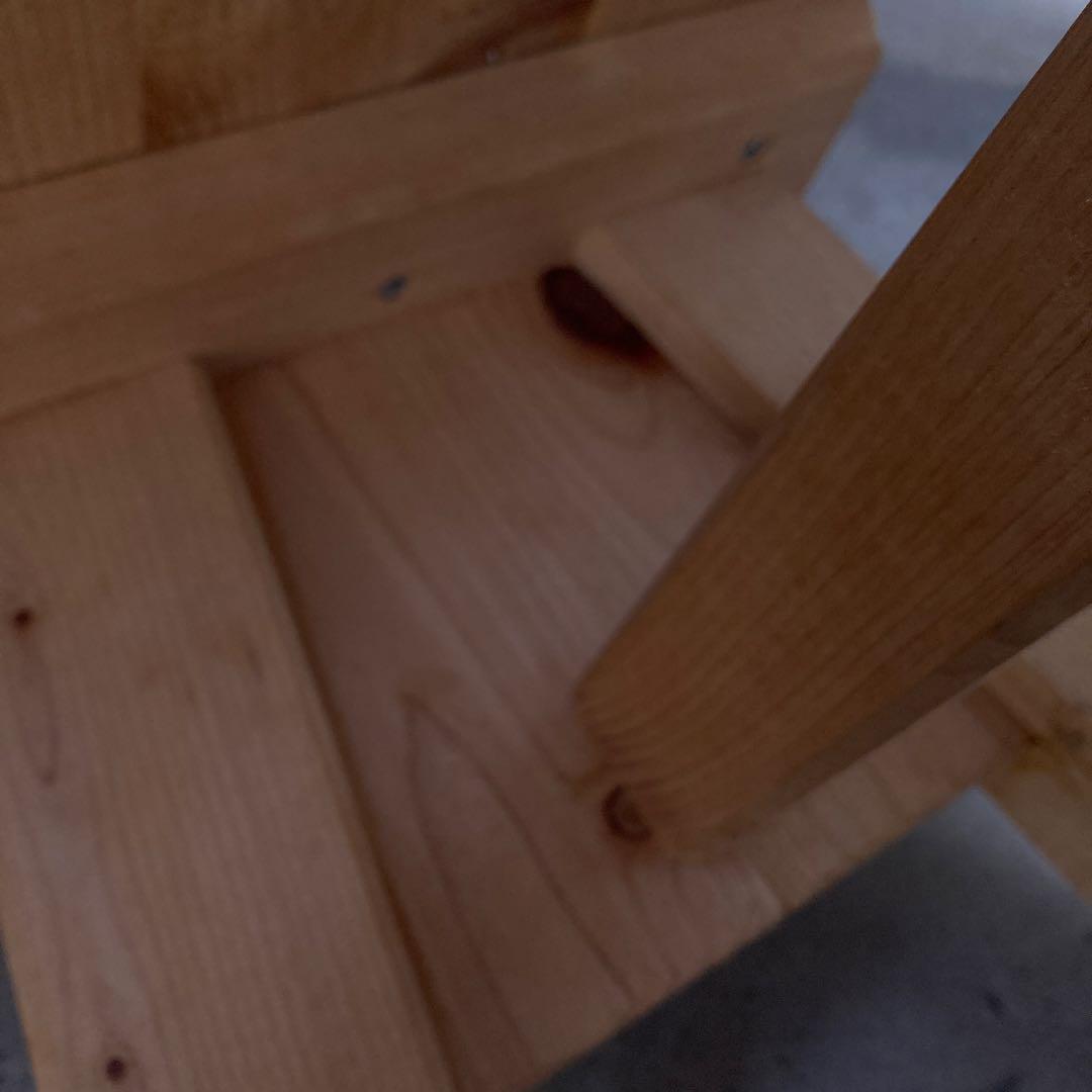 ヒノキ　ベンチ