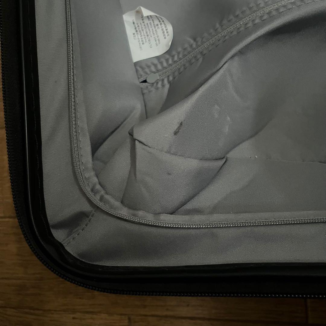 無印良品 キャリーケース スーツケース 62L ネイビー