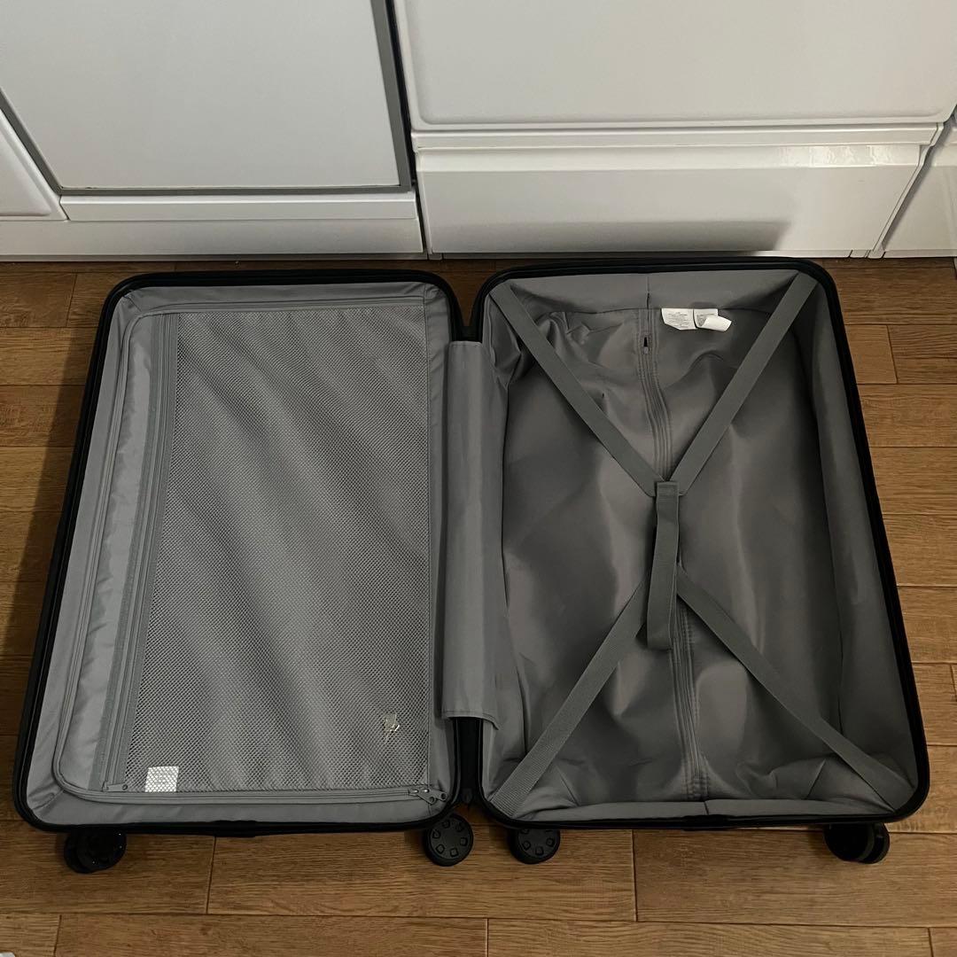 無印良品 キャリーケース スーツケース 62L ネイビー