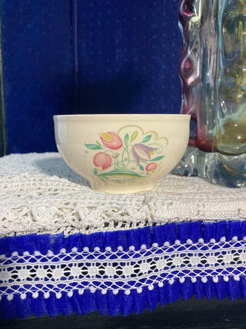 Susie Cooper スージークーパー　ドレスデンスプレイ　シュガーボウル