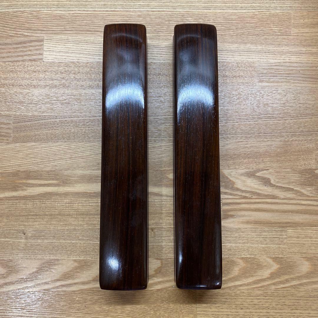 拍子木　紫檀　８寸　(24cm)