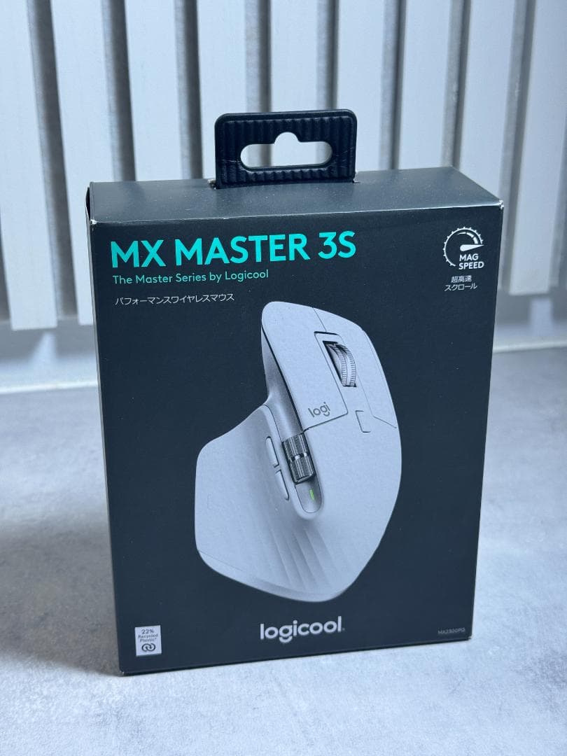 Logicool MX Master 3S Logi boltレシーバ付