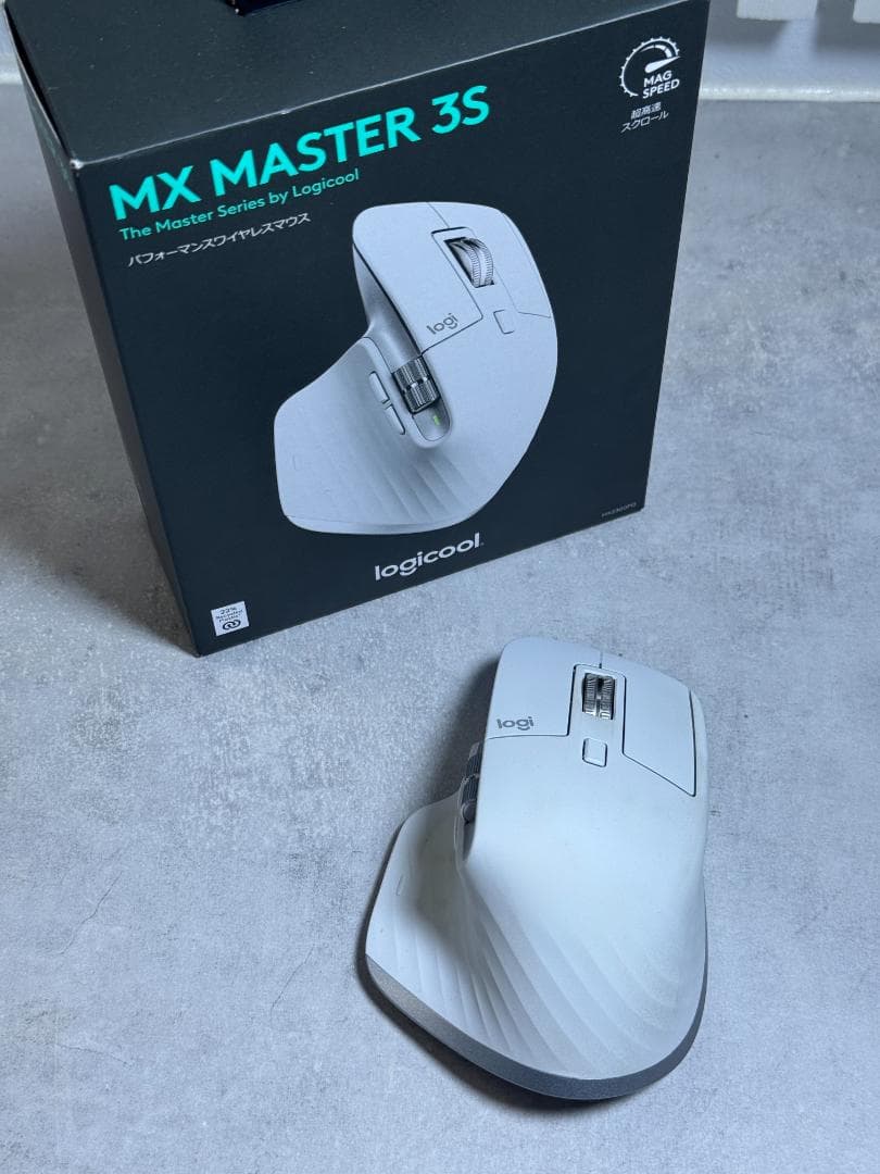 Logicool MX Master 3S Logi boltレシーバ付