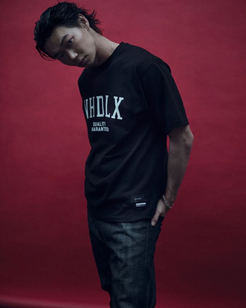 新品 NEIGHBORHOOD × DELUXE . TEE 半袖Tシャツ 黒M