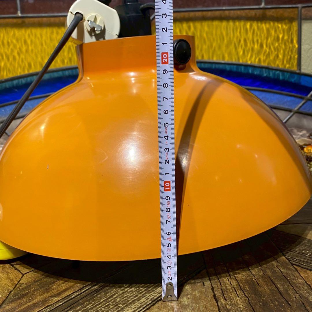 スペースエイジ オレンジ インテリア 昭和レトロ 当時物 レトロポップ