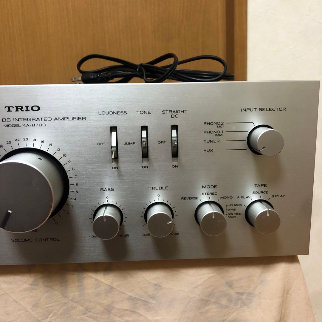 激美大人気機種希少 TRIOトリオアンプ KA8700 残念ジャンク品
