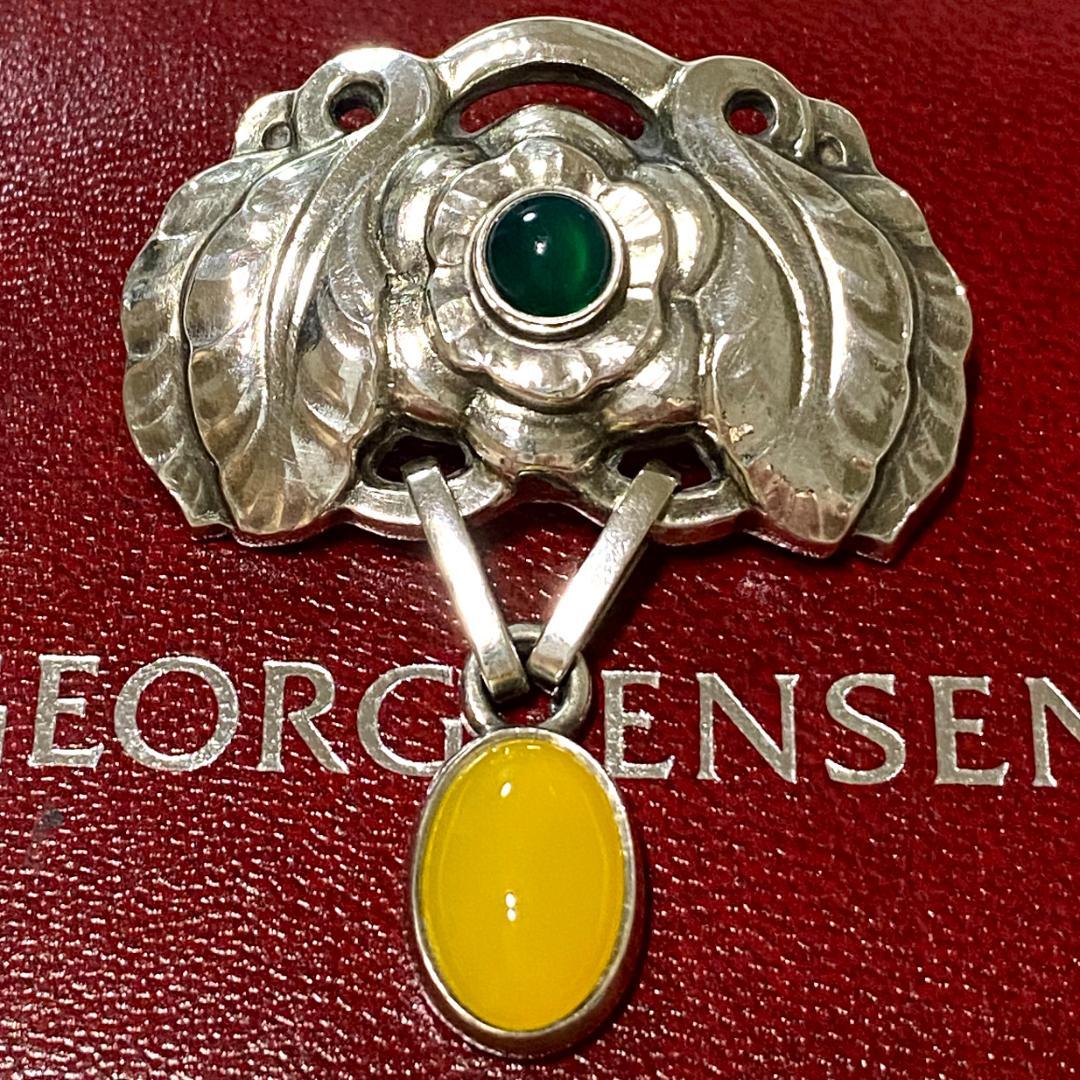  ジョージジェンセン 2008ヘリテージ　ブローチ