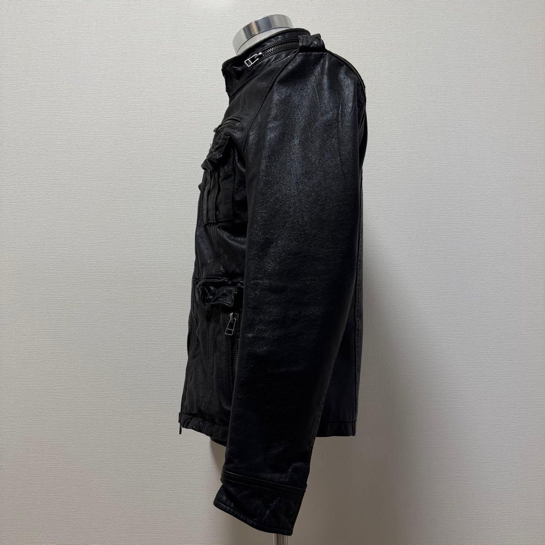 ジャケット・アウター y2k japanese label gimmick leather jac