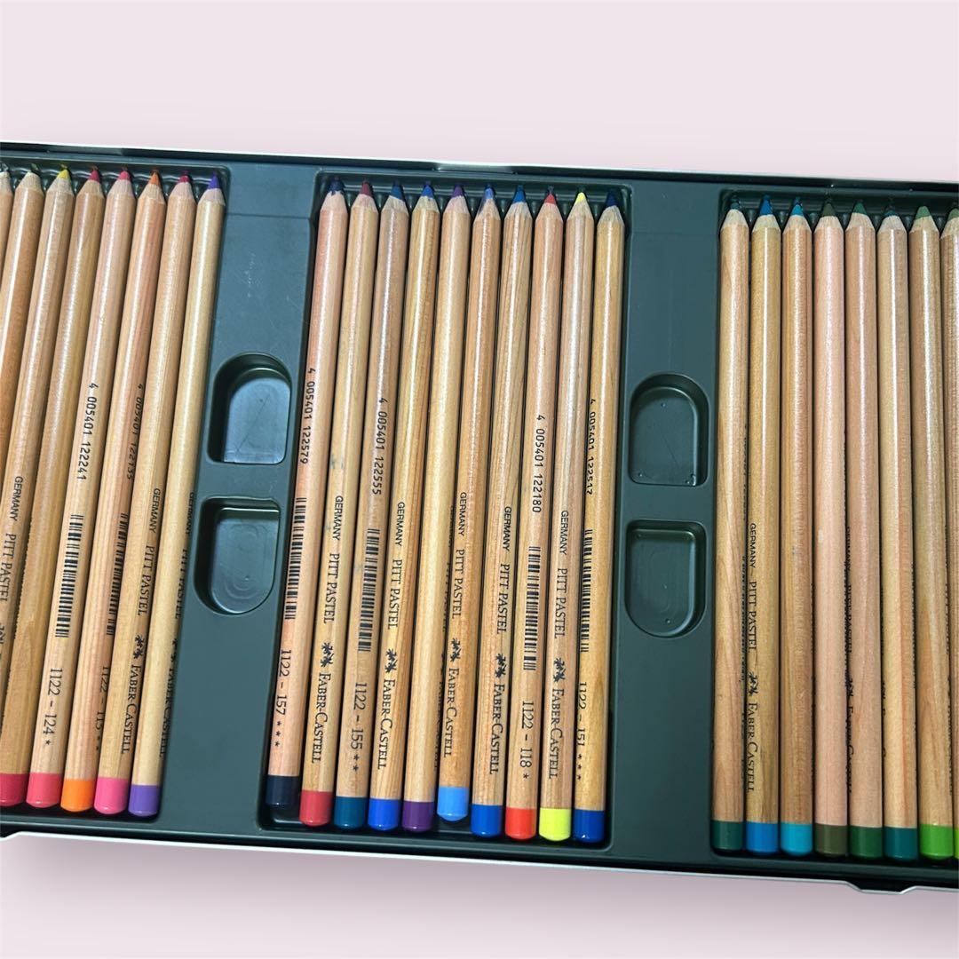 FABERCASTELL 水彩色鉛筆 パステルペンシル ピット60色