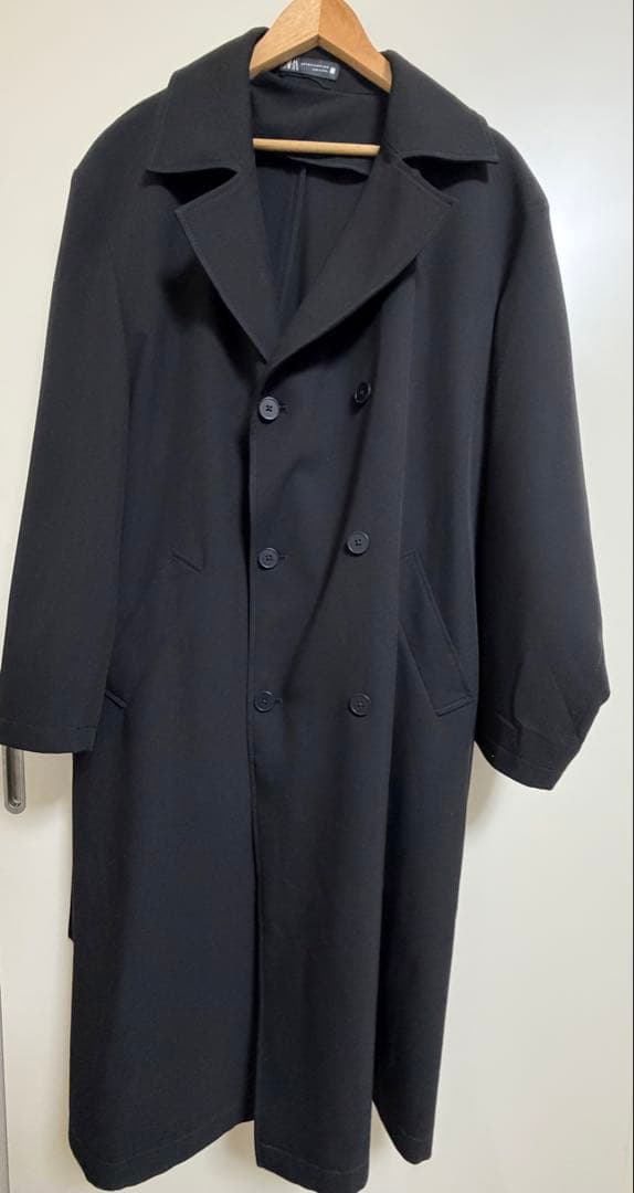 ZARA ブラック ロングコート S/M