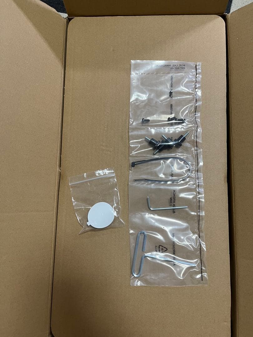 LX デスクマウントアーム,長身ポール（ホワイト）