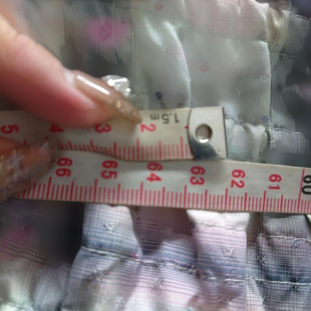 7-9号★NICE CLAUP★サイド編み上げカラードレス