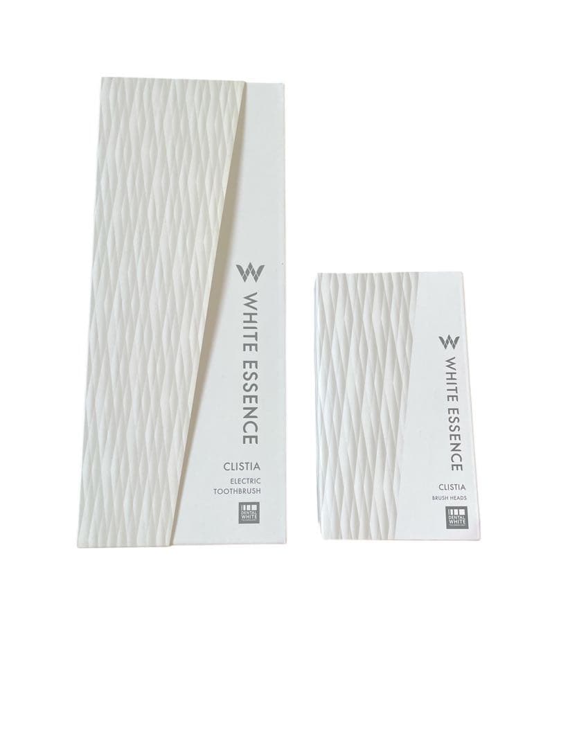 【新品】ホワイトエッセンス　電動歯ブラシ クリスティア➕替ブラシ3本セット
