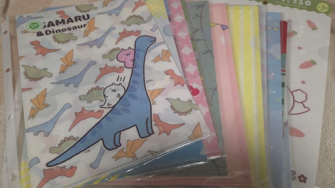 うさまる　クリアファイル　まとめてファイルごとお譲りします