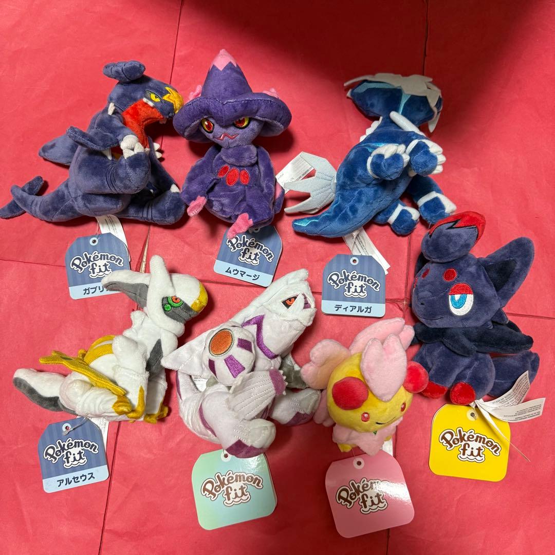 新品 ポケモン ポケモンfit ぬいぐるみ セット まとめ売り My151