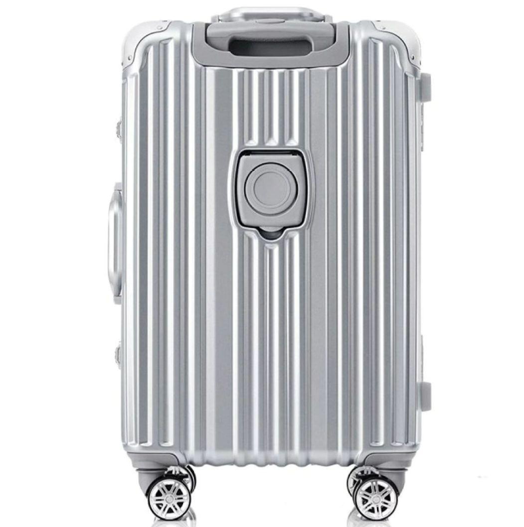 未使用 キャリーケース Lサイズ アルミ USBポート 大容量 超軽