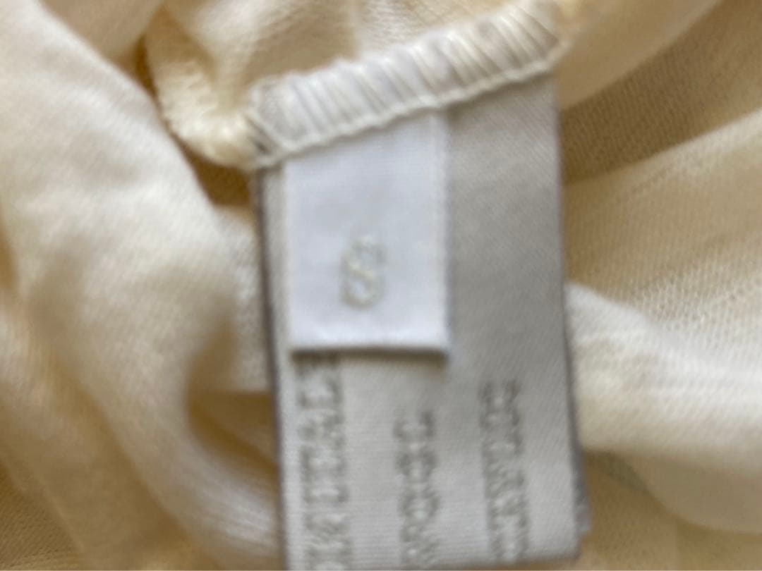 MIU MIU オフオワイトタンクトップ