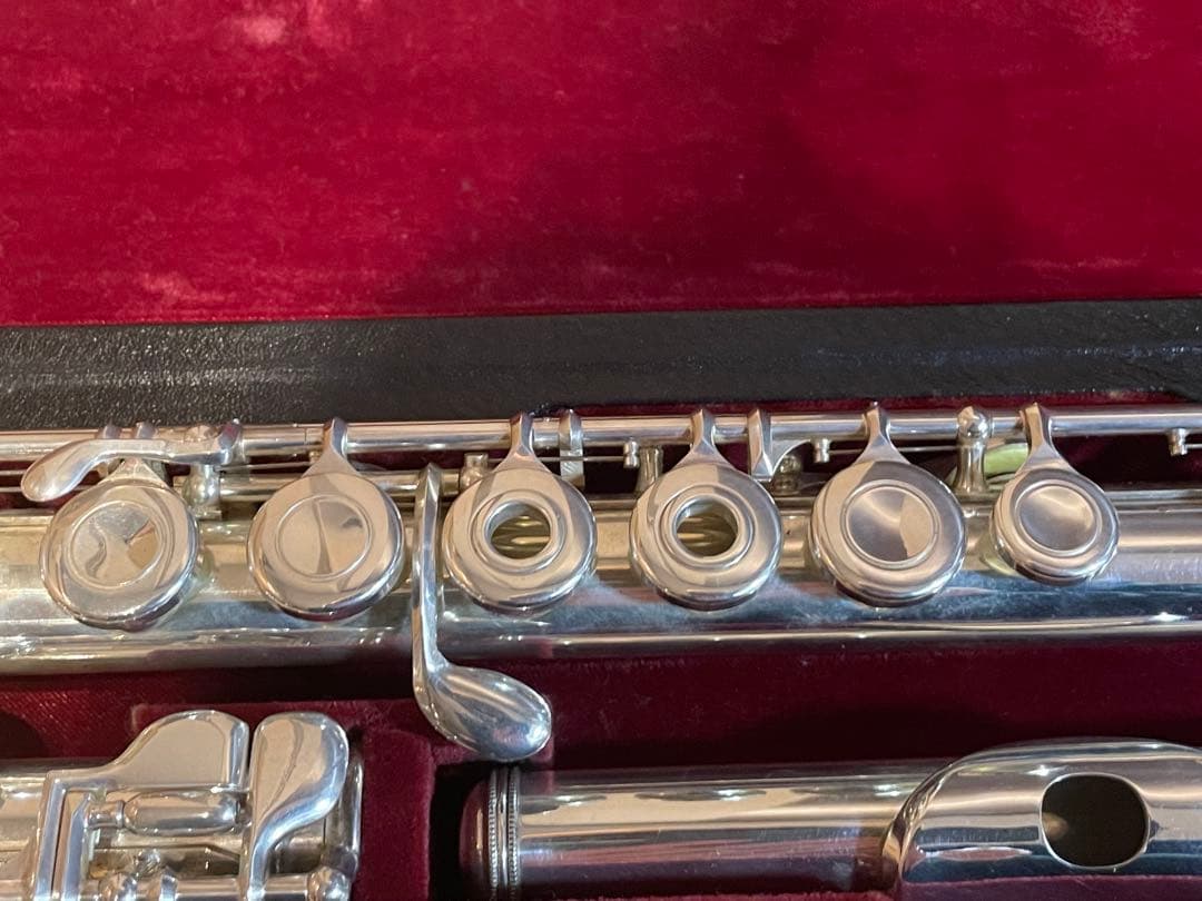 SANKYO フルートArtist RC リングキー　総銀