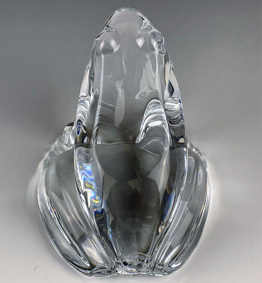 baccarat バカラ カエル 蛙 かえる ぺーパーウェイト