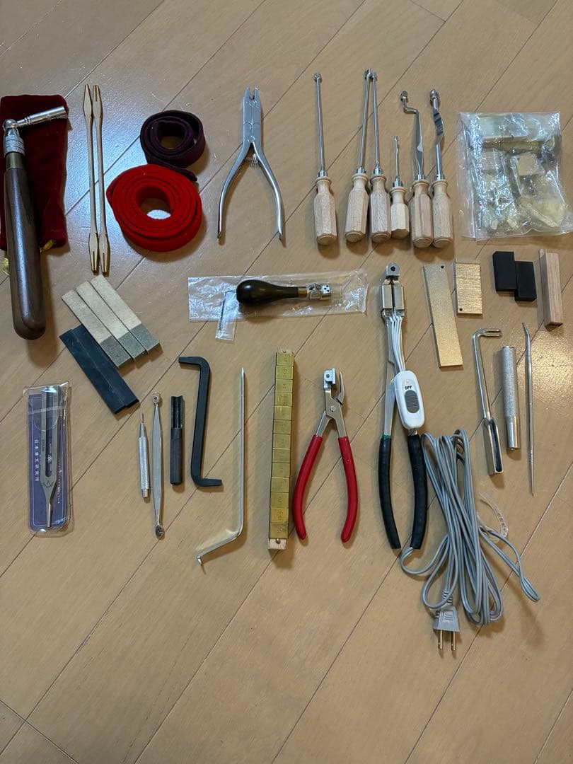 ピアノメンテナンス工具セット　調律工具