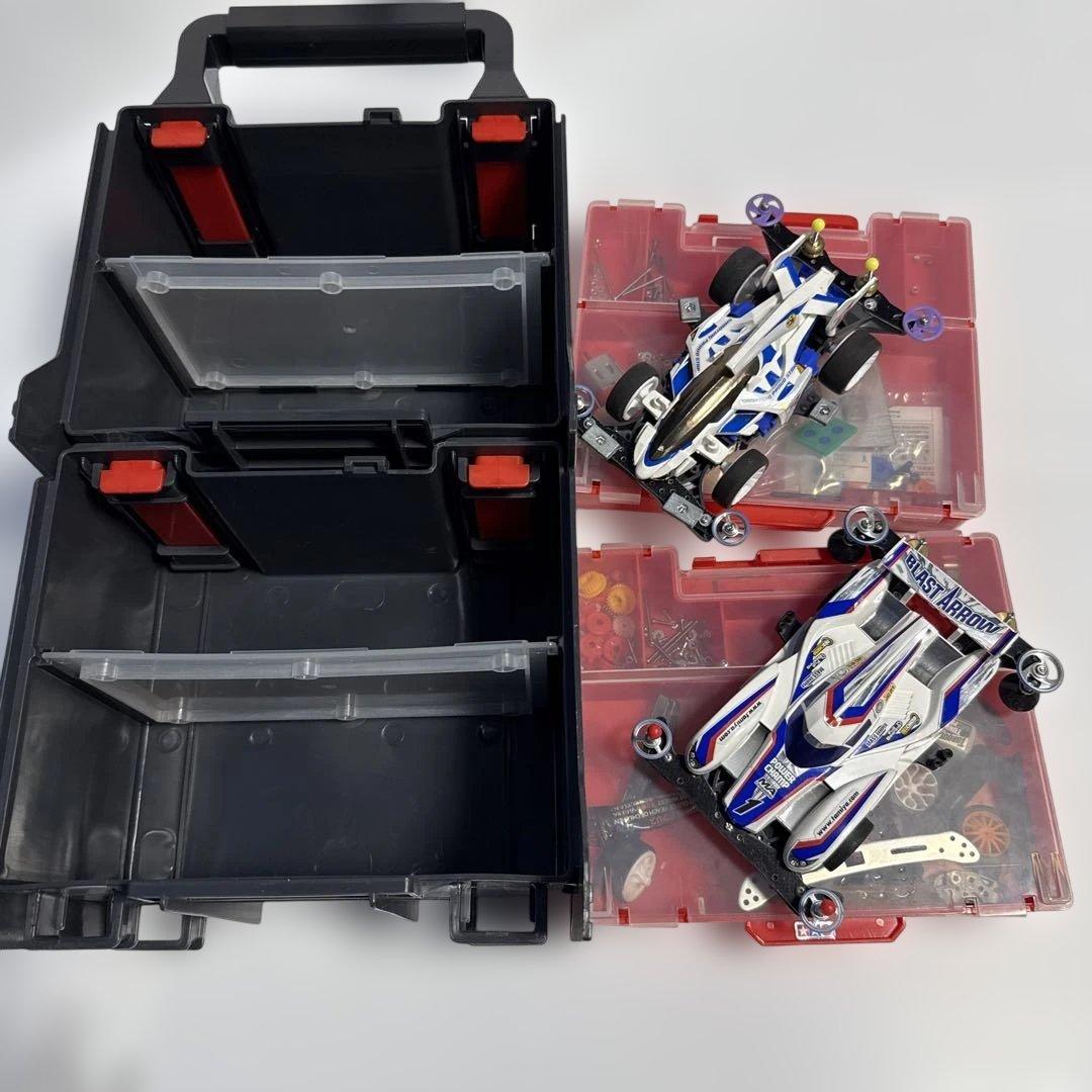 Tamiya ミニ四駆 Blast Arrow 2台セット専用バック付きお値下げ