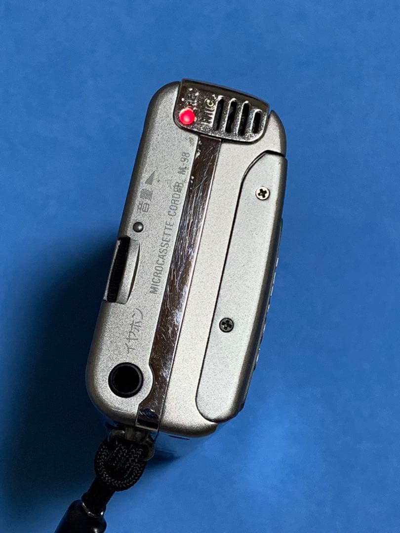 SONY M-98 ポータブルマイクロカセットレコーダー 動作美品
