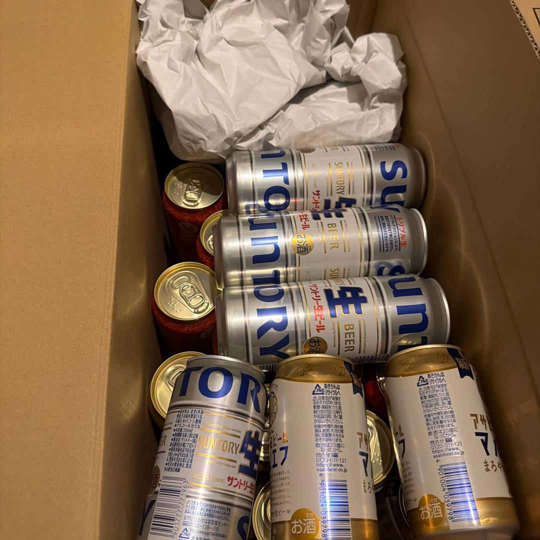 ④ お酒 生ビール まとめ売り 54本