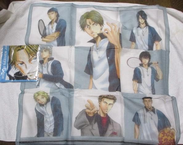 テニプリ テニスの王子様 跡部景吾＆氷帝学園 ハンカチ2枚 バンダナ？スカーフ？
