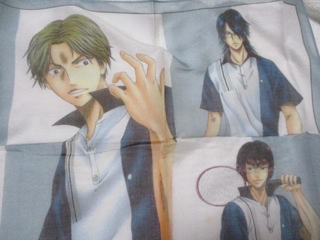 テニプリ テニスの王子様 跡部景吾＆氷帝学園 ハンカチ2枚 バンダナ？スカーフ？