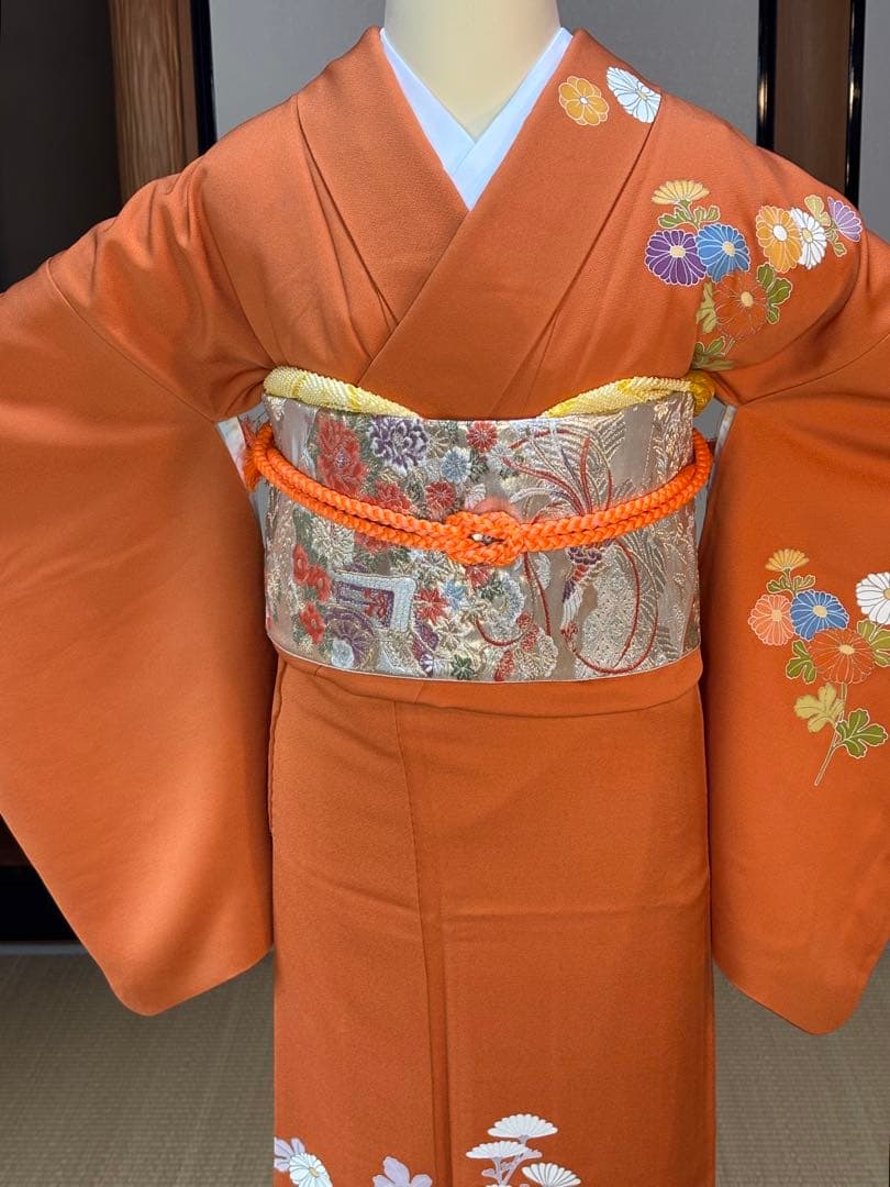 正絹訪問着4点フルセット