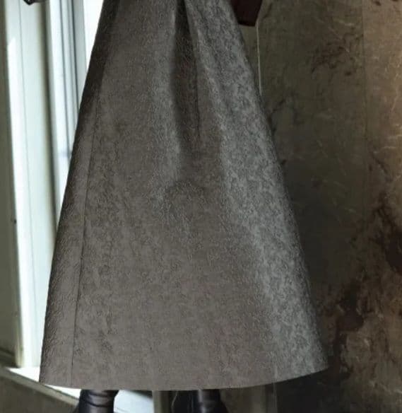 ルイルエブティック フレア ジャガードドレス ワンピース 結婚式 お呼ばれ