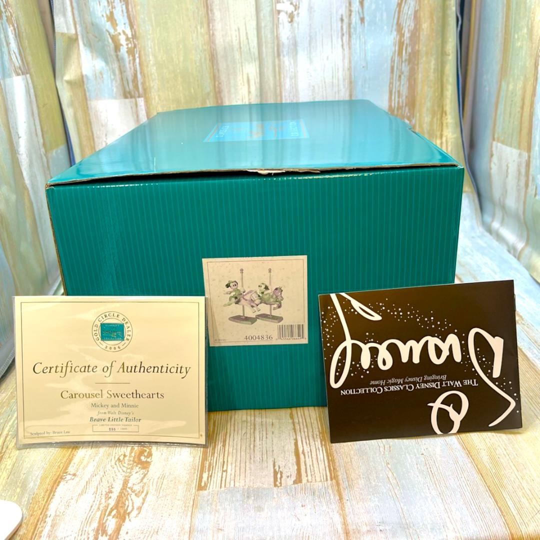 激レア★WDCC ミッキーの巨人退治 カルーセル Mickey Mouse